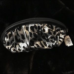 NWT black and silver bag